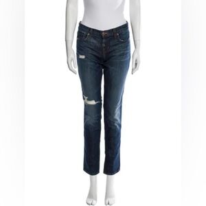 J BRAND Aiden Boyfriend Jean in Ringer Size 26
